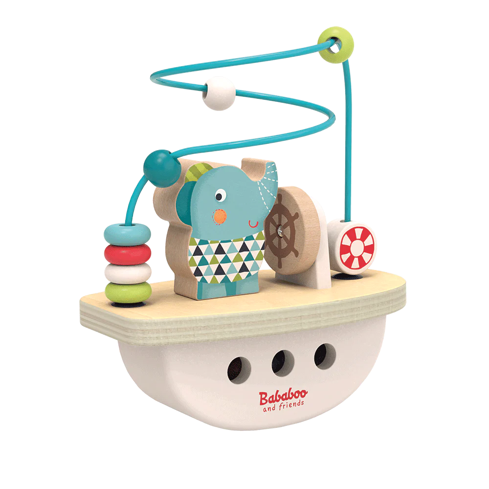 Elephant Lolo's Boat Bead Maze