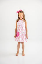 Load image into Gallery viewer, Bridgetown Harbour Hand Block Dress
