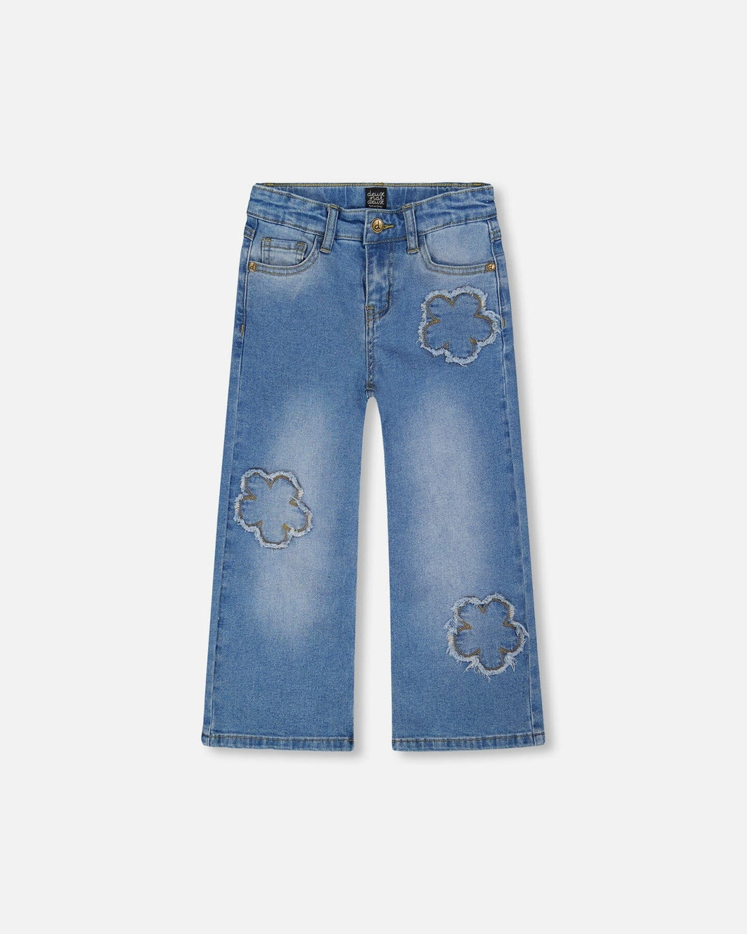 Wide Leg Stretch Denim