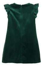 Load image into Gallery viewer, Green Deluxe Velvet Shift Dress
