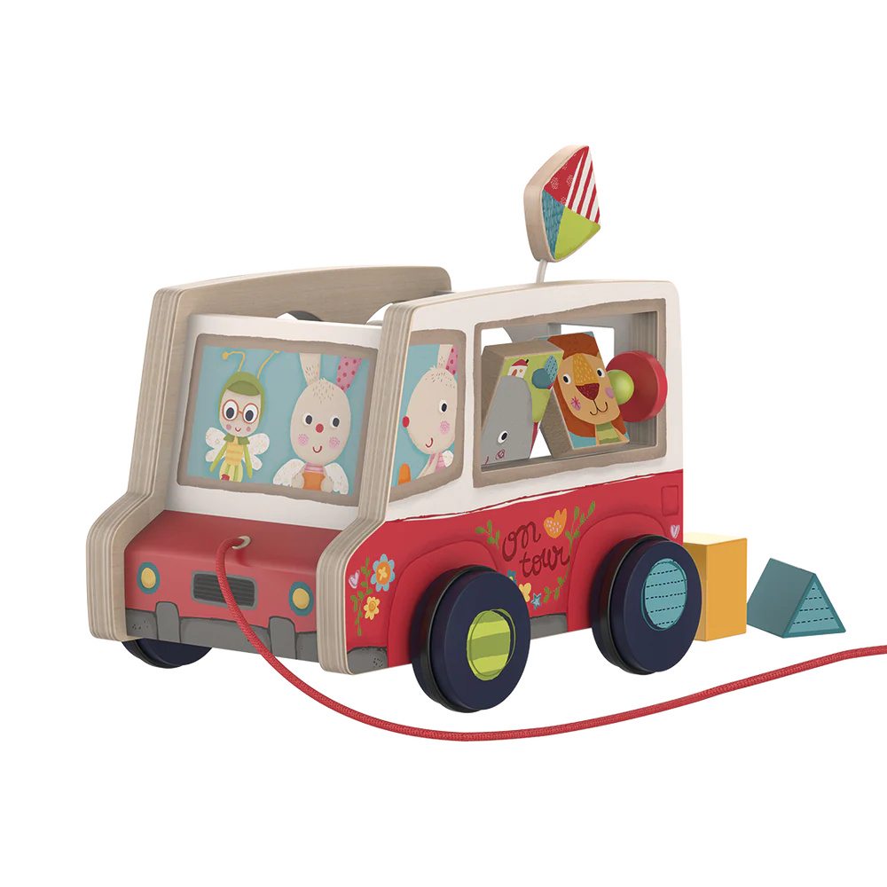 Friends on Tour Push/Pull Toy