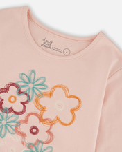 Load image into Gallery viewer, Organic Cotton Long Sleeve Emb Tee
