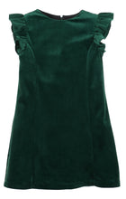 Load image into Gallery viewer, Green Deluxe Velvet Shift Dress
