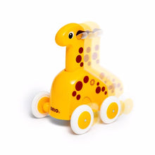 Load image into Gallery viewer, Push &amp; Go Giraffe

