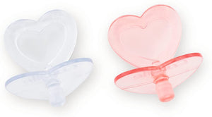 Heart Pacifiers (2 Pack)