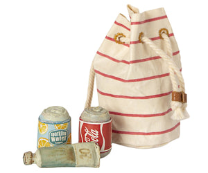 Minitaure Bag with Beach Essentials