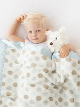 Load image into Gallery viewer, Luxe Dot Baby Blanket
