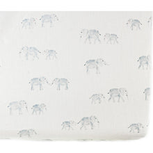 Load image into Gallery viewer, Elephant Organic Crib Sheet
