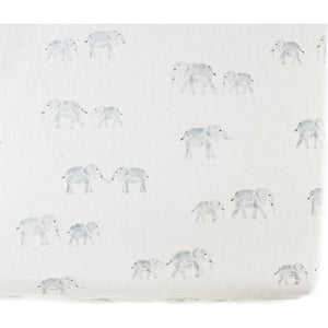 Elephant Organic Crib Sheet