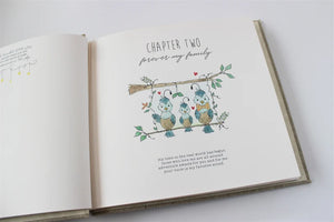 Customizable, Hand-Crafted Baby Journal